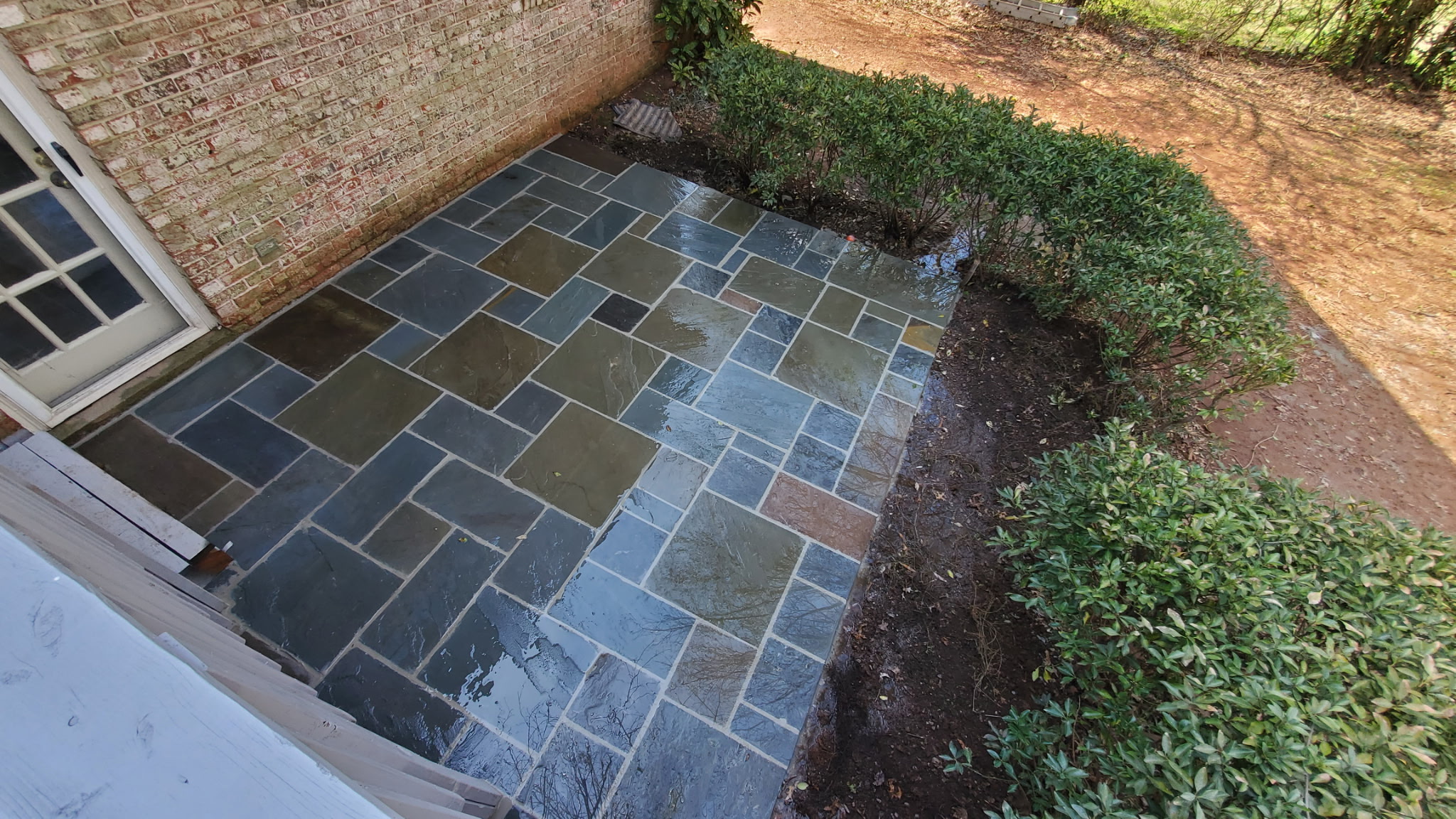 Patio Installation - After