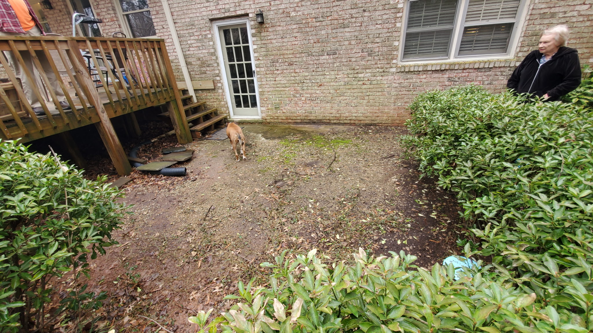 Patio Installation - Before